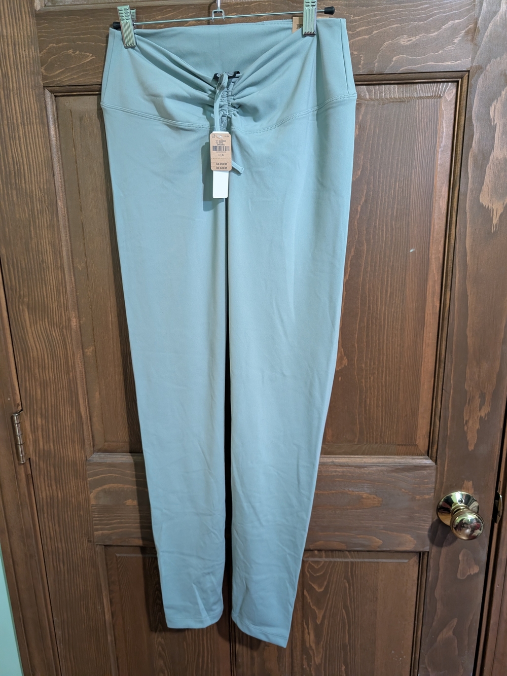 New With Tags PINK Victoria's Secret Leggings - Sage